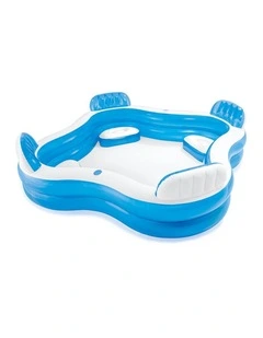 INTEX Swim Centre Family Pool Lounge With 4 Built-In Seats 3y 