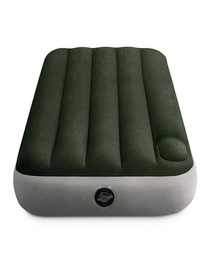 Intex Jr Single DuraBeam Downy Airbed With Built-In Foot Pump 76cm image 2