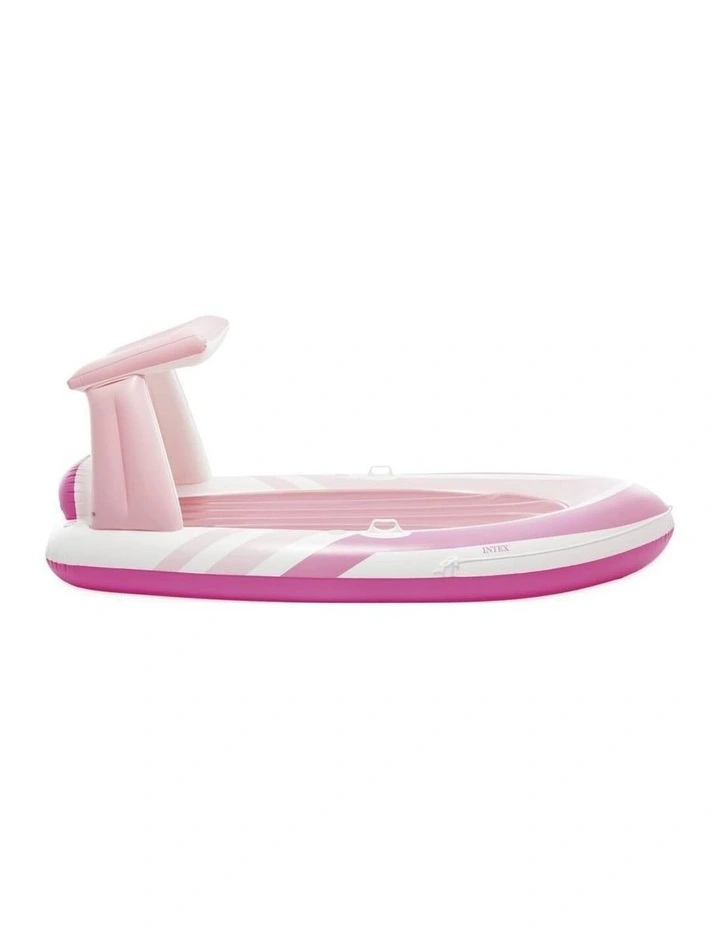 Intex Pink Paradise Inflatable Outdoor Pool Boat Float Swimming Accessory image 2