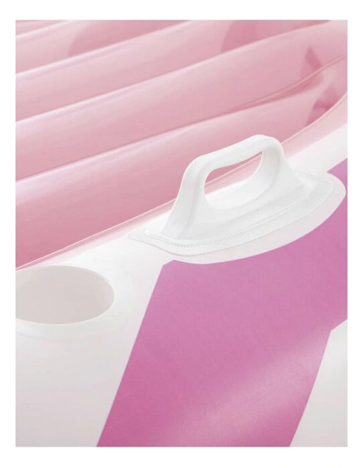 Intex Pink Paradise Inflatable Outdoor Pool Boat Float Swimming Accessory image 3