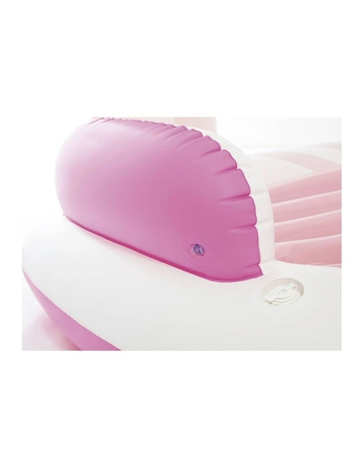 Intex Pink Paradise Inflatable Outdoor Pool Boat Float Swimming Accessory image 4