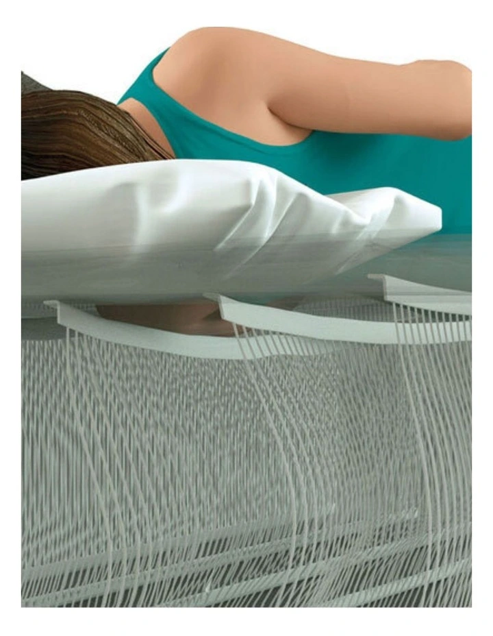 Intex Dura Beam Queen Downy Airbed Blue Plush Top Fiber-Tech Construction image 5