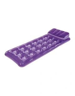 Intex 18 Pocket Fashion Inflatable Pool Mat Lounge Assorted Colours