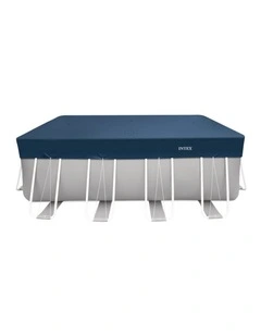 Intex Rectangular All-Season Deluxe Pool Cover Blue UV Resistant 4x2m