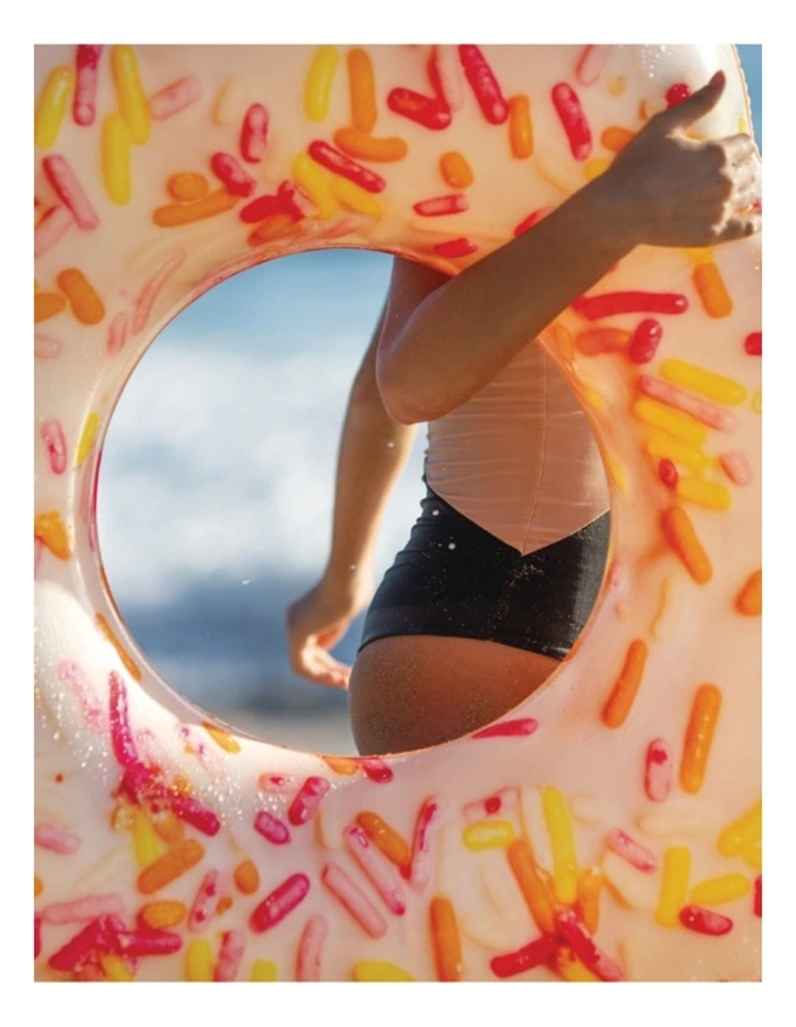 Intex Sprinkle Donut Heart Tube Inflatable Float Fun Design 94x89cm image 3