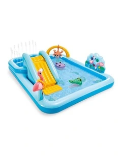 Intex Rectangular Jungle Adventure Inflatable Kids Play Centre