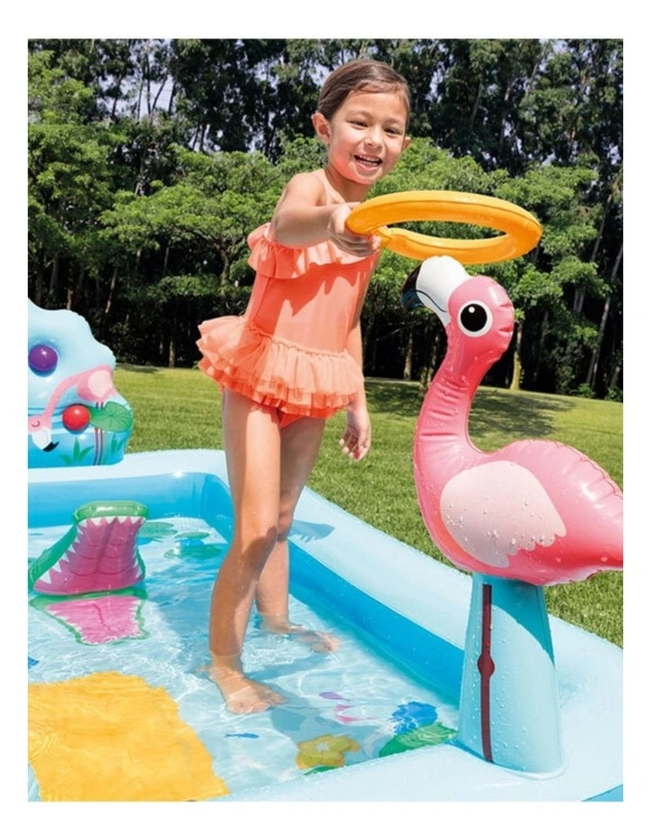 Intex Rectangular Jungle Adventure Inflatable Kids Play Centre image 5
