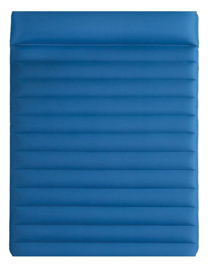 Intex Full Dura-Beam TPU Pillow Mat Airbed Blue With USB150 Pump image 2