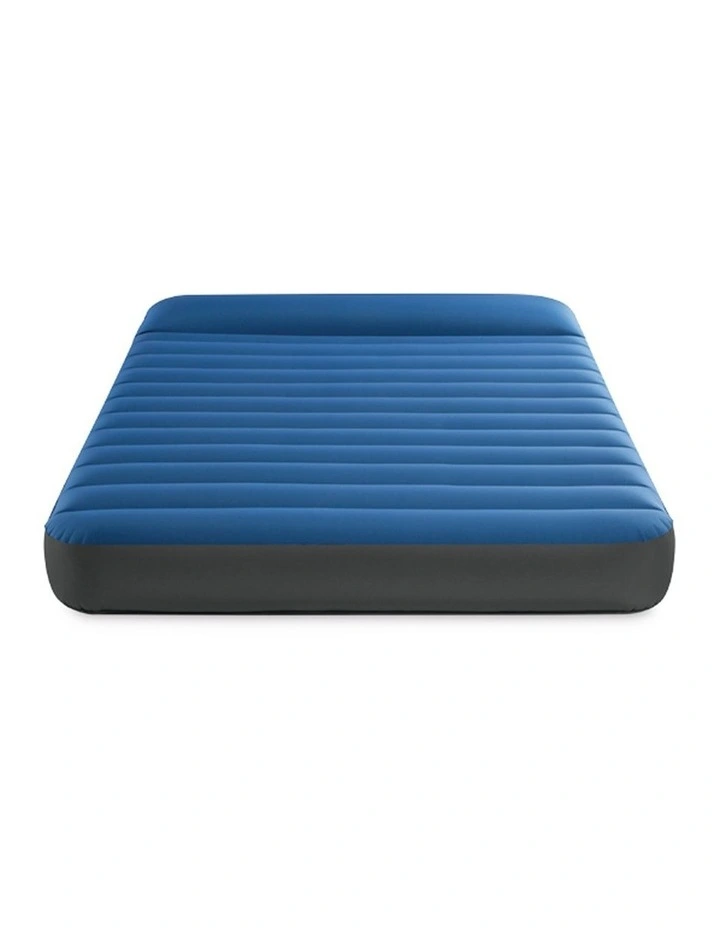 Intex Full Dura-Beam TPU Pillow Mat Airbed Blue With USB150 Pump image 3