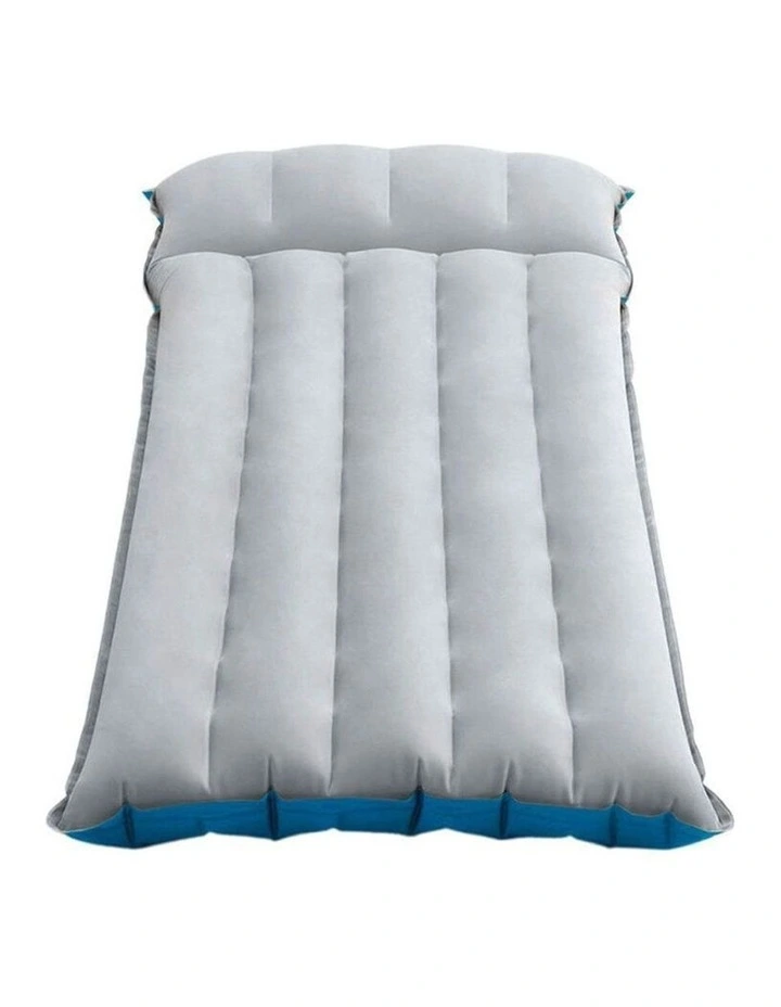 Intex Camping Inflatable Outdoor Sleeping Mat With Wave Beam Construction image 1