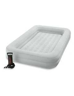 Intex Kidz Travel Inflatable Air Bed Set With Pump And Bag Kids 3-6 Years