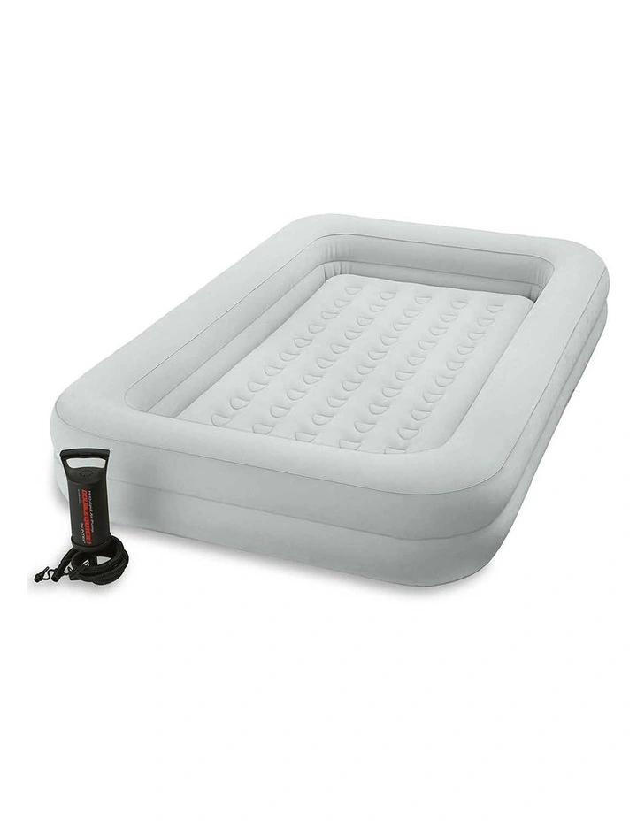 Intex Kidz Travel Inflatable Air Bed Set With Pump And Bag Kids 3-6 Years image 1