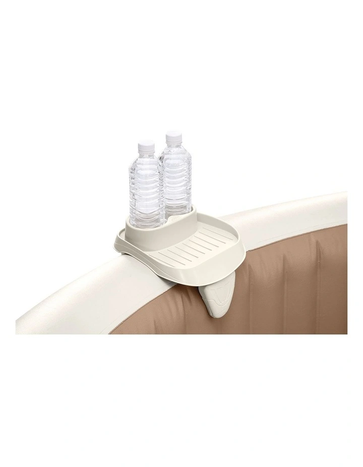 Intex Tray Cup Holder For PureSpa Inflatable Hot Tub Cream Refreshment Tray image 2