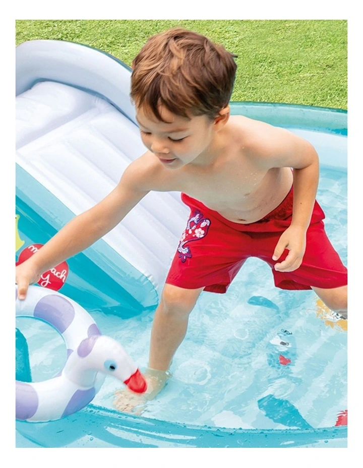Intex Gator Play Centre Inflatable Kids Pool With Water Sprayer 2y  image 5