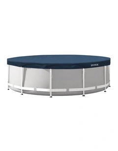 Intex Round All-Season Deluxe Pool Cover Blue UV Resistant 366cm Diameter
