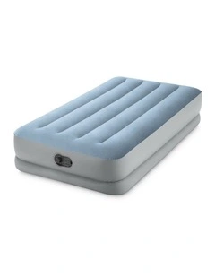Intex Queen Dura-Beam Comfort Airbed With Fastfill USB Pump And Fiber-Tech