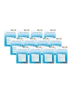 Intex Vinyl Adhesive Repair Patches 72pc Stick-On Blister Card for Quick Fixes