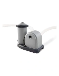 INTEX Cartridge Filter Pump 220-240 Volt 1500 Gal Hr For Above Ground Pool Pumping System