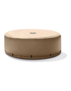 Intex Energy Efficient Cover For Inflatable Outdoor Spa Beige