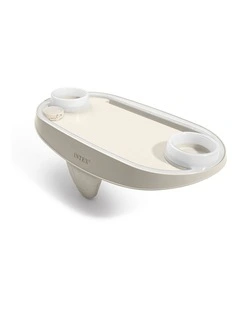 Intex Premium Tray For PureSpa Inflatable Hot Tub With Light Cream