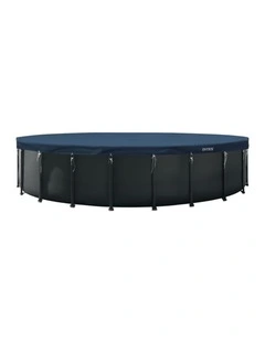 Intex Round All-Season Deluxe Pool Cover UV Resistant Blue 732cm Diameter