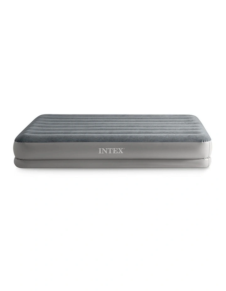 Intex Dura-Beam Prestige Queen Airbed With Built-In USB Pump Fiber-Tech image 1