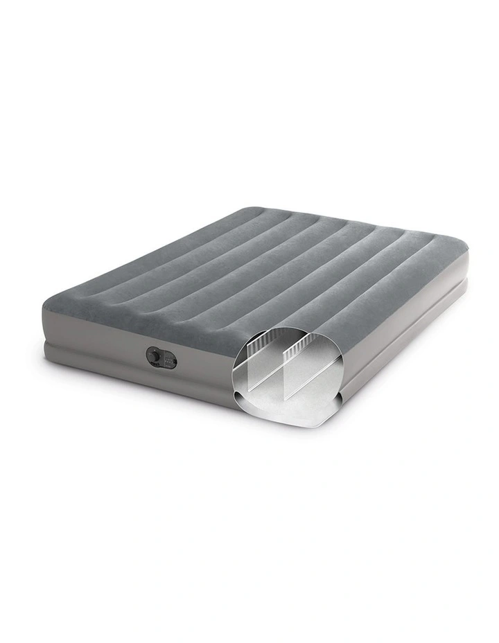 Intex Dura-Beam Prestige Queen Airbed With Built-In USB Pump Fiber-Tech image 2