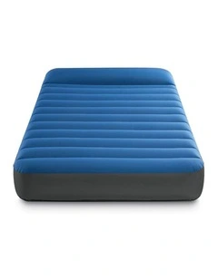 Intex Twin Dura-Beam Inflatable Pillow Mat Airbed With USB150 Pump