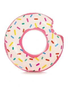 Intex Inflatable Donut Swimming Pool Tube Rainbow Colourful Design 94cm 14 