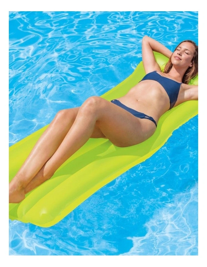 Intex Vinyl Inflatable Pool Air Mats Neon Frost 183x76cm Assorted Colours image 4