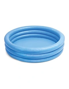 Intex Inflatable Swimming Pool Crystal Blue Kids 2  Backyard 114x25cm