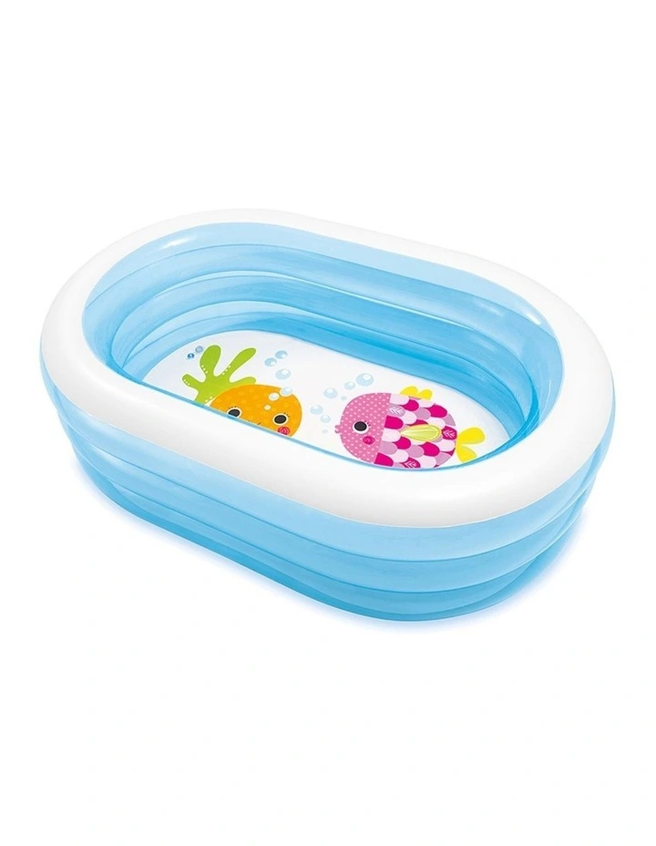 Intex My Sea Friends Inflatable Kids Swimming Pool With Animal Graphics image 1