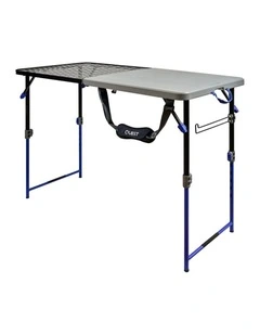 Quest Outdoors Versalite 120 Multi Height BBQ Table With Bottle Opener