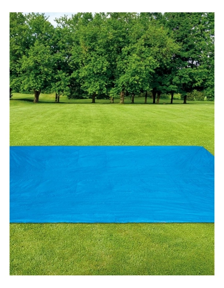 Intex Under Ground Cloth Blue For 15ft Outdoor Above-Ground Swimming Pool image 2