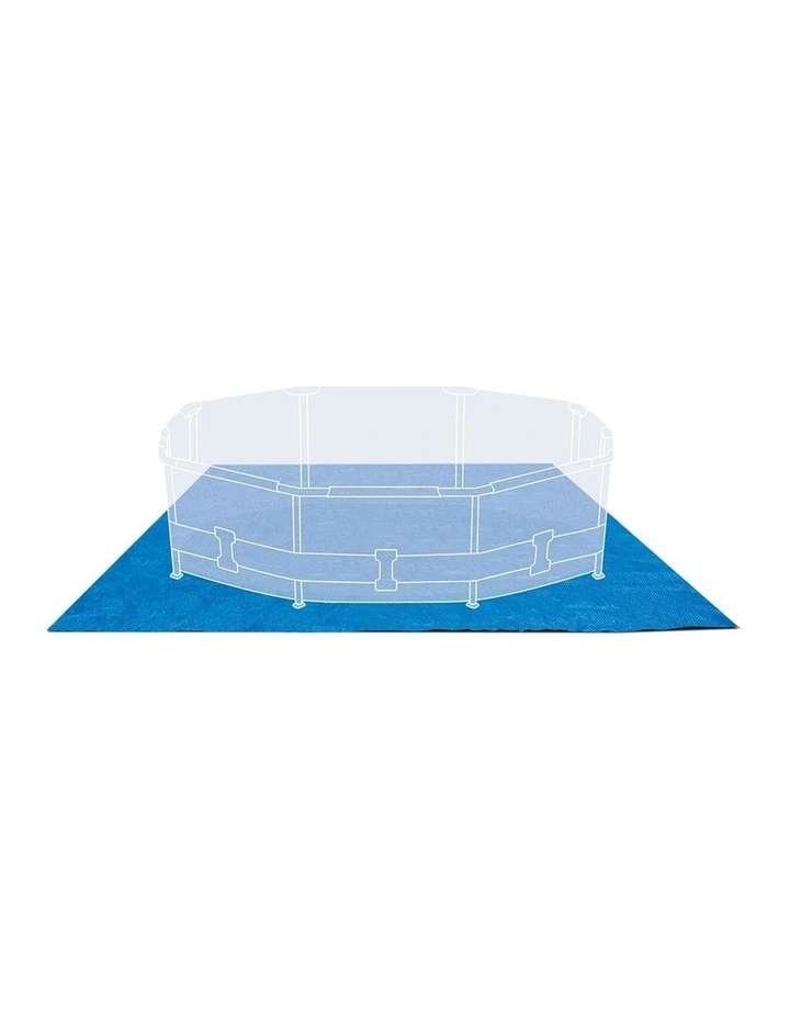 Intex Under Ground Cloth Blue For 15ft Outdoor Above-Ground Swimming Pool image 3