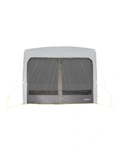 2pc Quest Outdoors UV Protected Air Gazebo 3.0 Door Wall Kit Grey