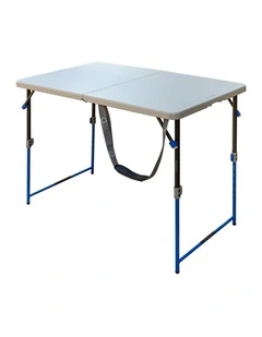 Quest Outdoors Versalite Extra Wide 120 Multi Height Foldable Table Steel