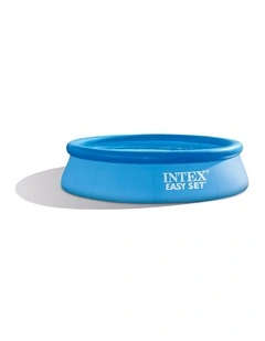 Intex Easy Set Above Ground Pool Blue With Filter Pump Hydro Aeration 3.05mx76cm