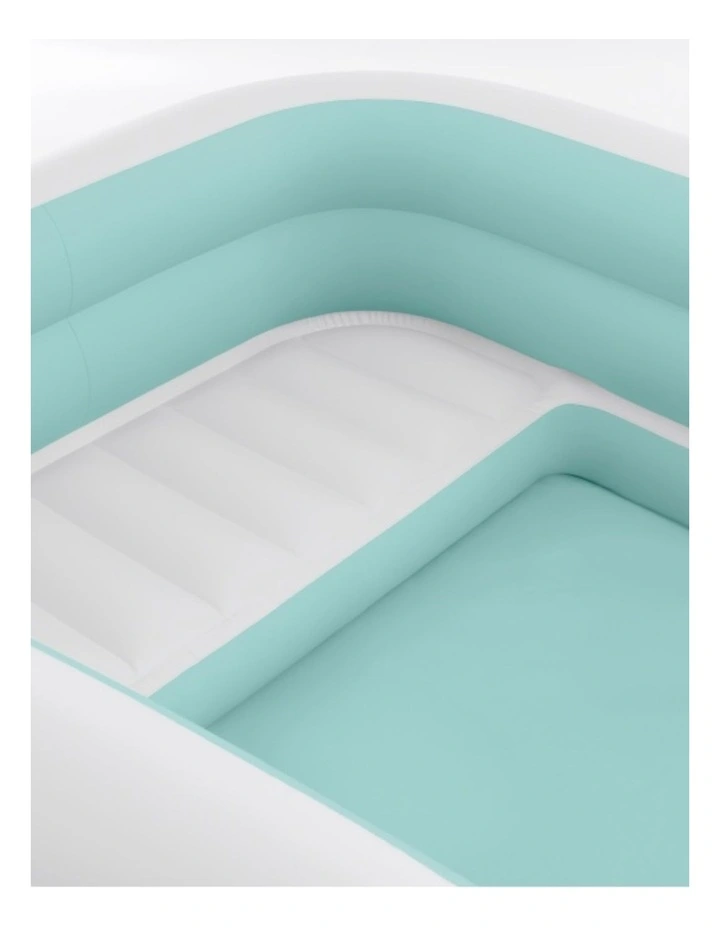 Intex Swim Center Family Lounge Inflatable Pool Cyan PVC Kids 6y image 5