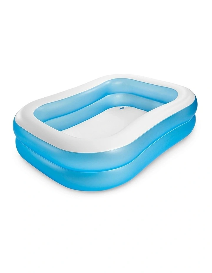 Intex Swim Center Inflatable Family Swimming Pool Blue image 2