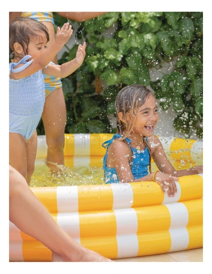 Intex Zesty Lemon Kids Inflatable Swimming Pool Refreshing Summer Design image 3