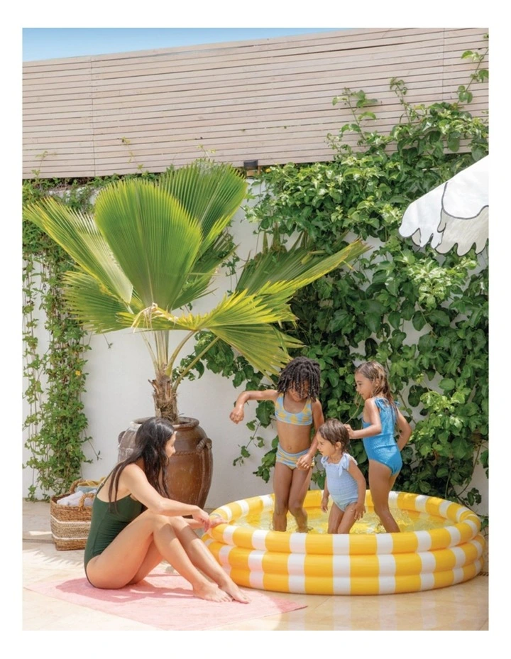 Intex Zesty Lemon Kids Inflatable Swimming Pool Refreshing Summer Design image 4