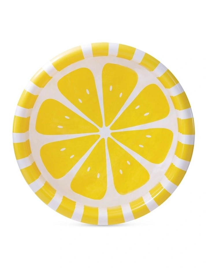 Intex Zesty Lemon Kids Inflatable Swimming Pool Refreshing Summer Design image 7