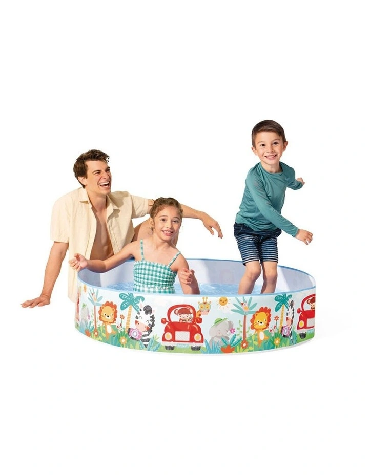 Intex Round Duckling Snapset Pool Inflatable Kids Fun Graphics image 2