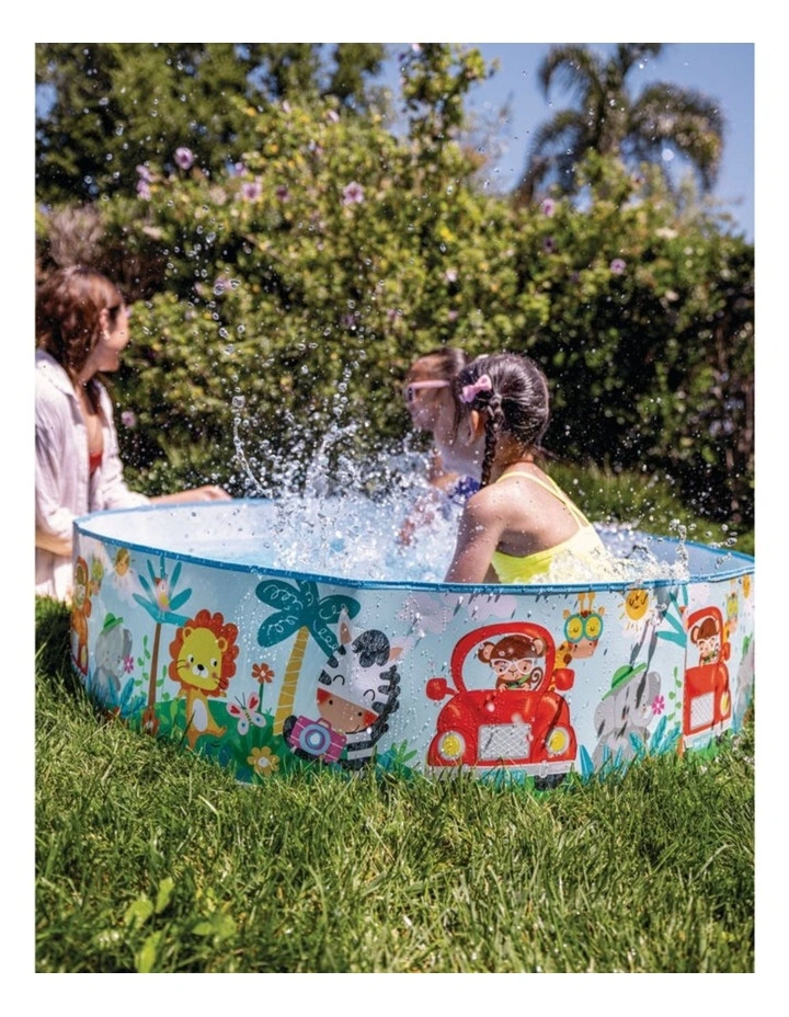 Intex Round Duckling Snapset Pool Inflatable Kids Fun Graphics image 4