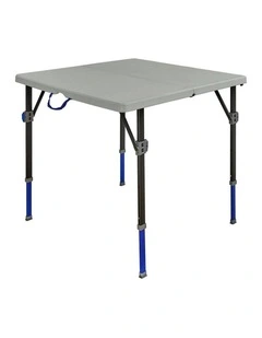 Quest Outdoors Versalite 86 Square Multi Height Camping Table Foldable