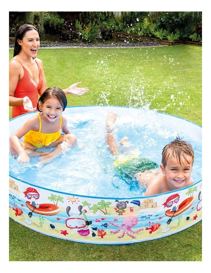Intex Fun At The Beach Snapset Inflatable Kids Swimming Pool image 2