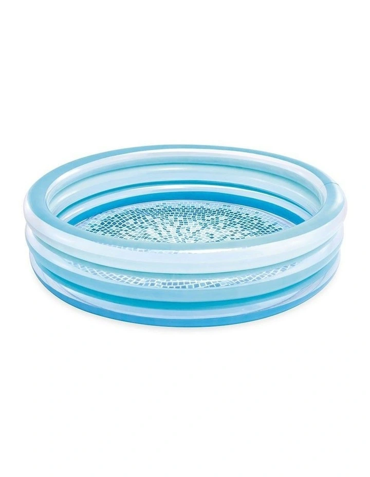 Intex Blue Bliss Inflatable Kids Splash Pool 2  Transparent Tubes image 1
