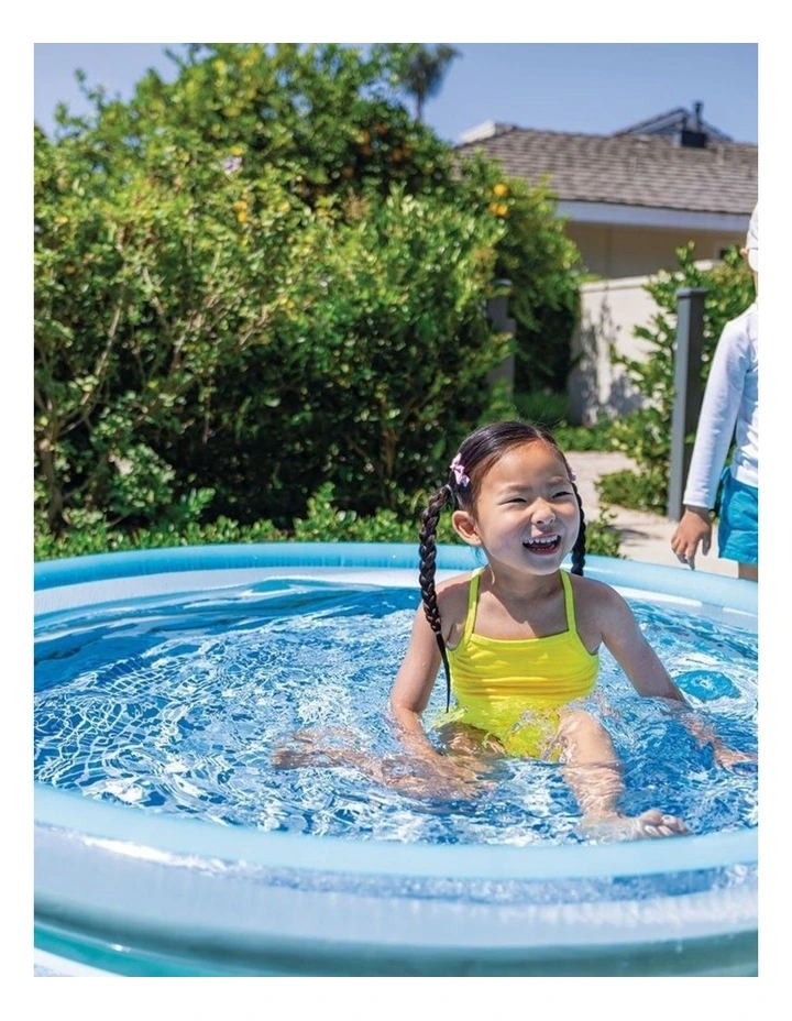 Intex Blue Bliss Inflatable Kids Splash Pool 2  Transparent Tubes image 4