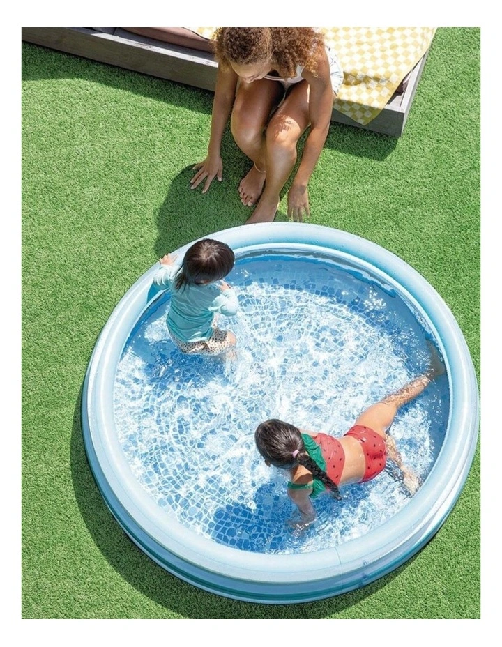 Intex Blue Bliss Inflatable Kids Splash Pool 2  Transparent Tubes image 5